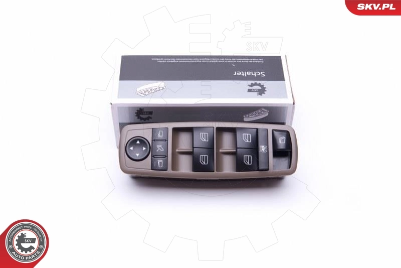 Switch, window regulator